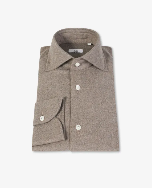 Visgraat flanel shirt sold by Pauw Amsterdam