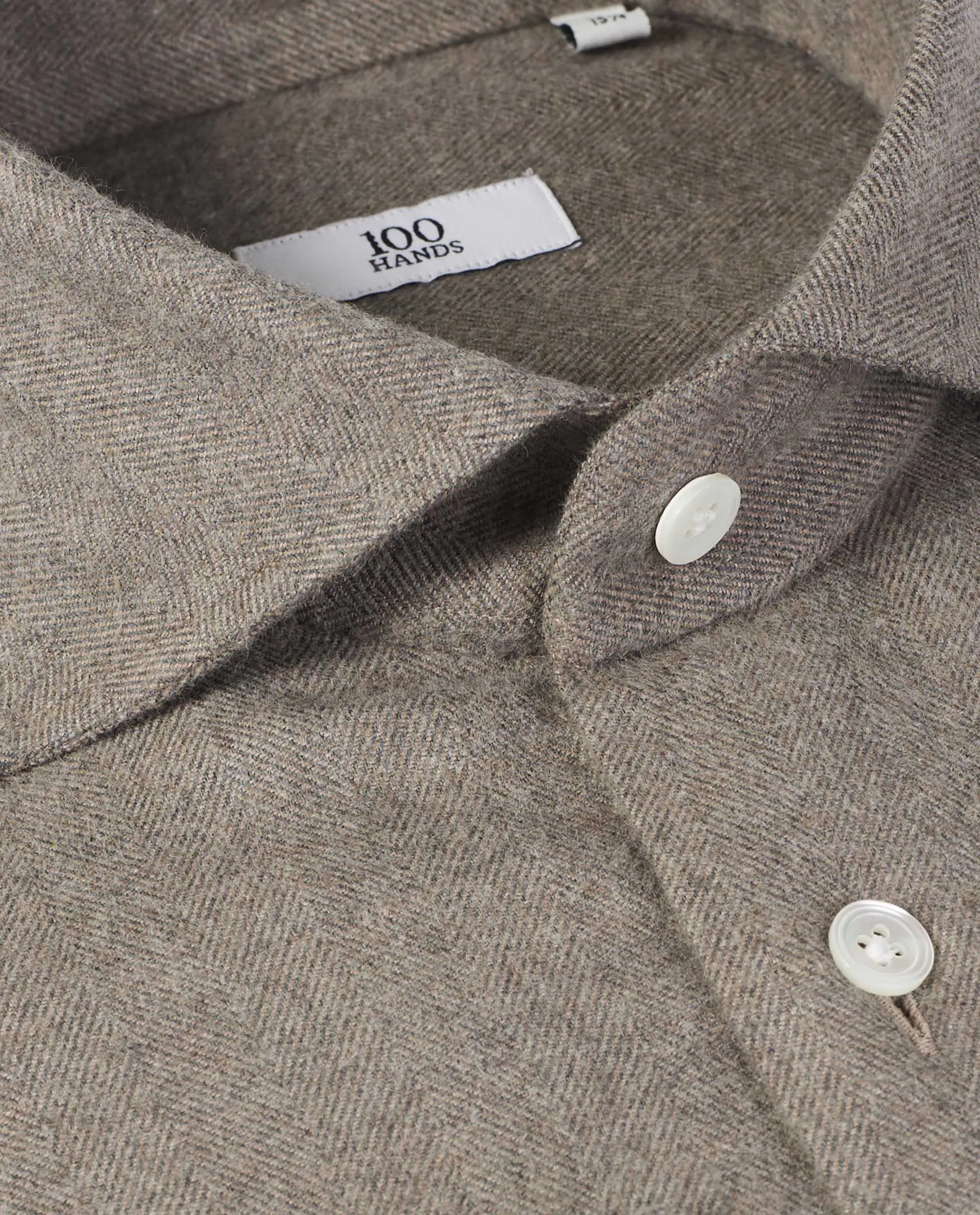 Visgraat flanel shirt sold by Pauw Amsterdam product image thumbnail 2