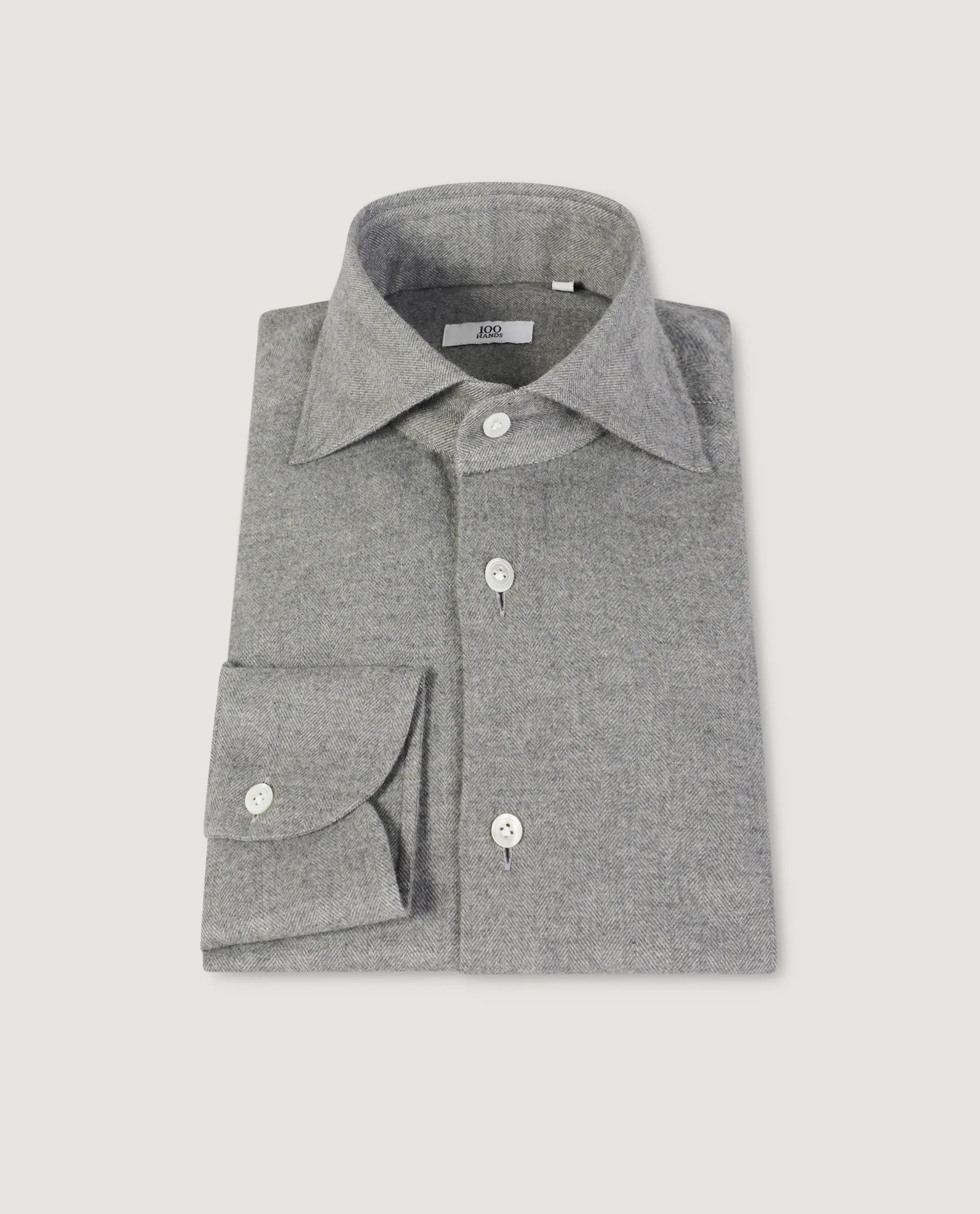 Visgraat flanel shirt sold by Pauw Amsterdam