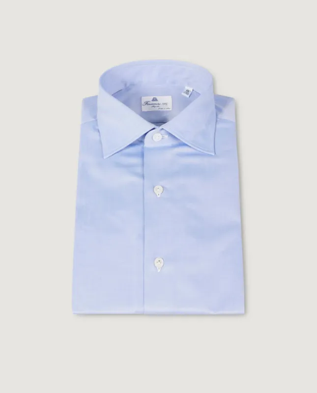 Twill shirt made by Finamore
