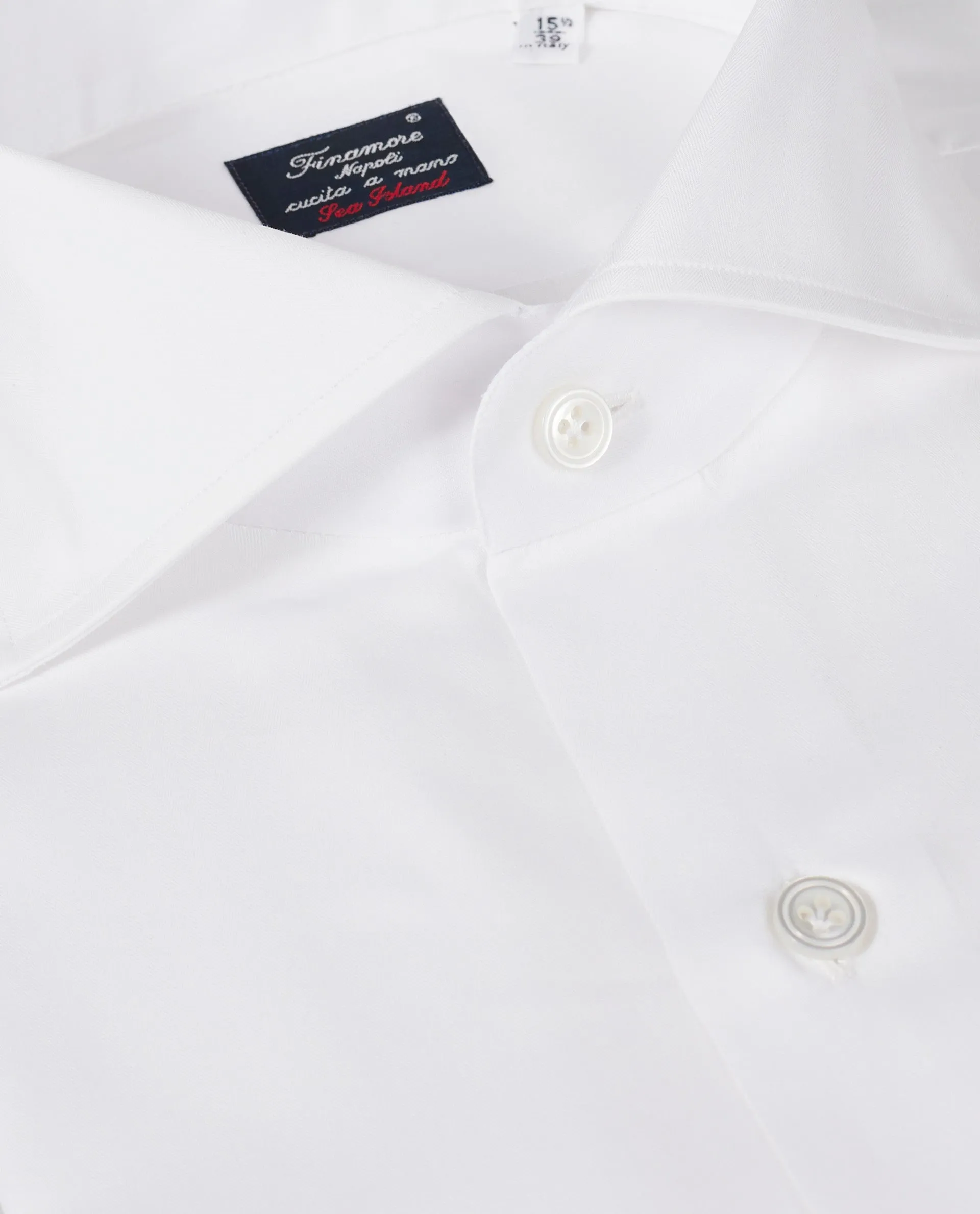 Twill shirt - Wit sold by Pauw Amsterdam product image thumbnail 2