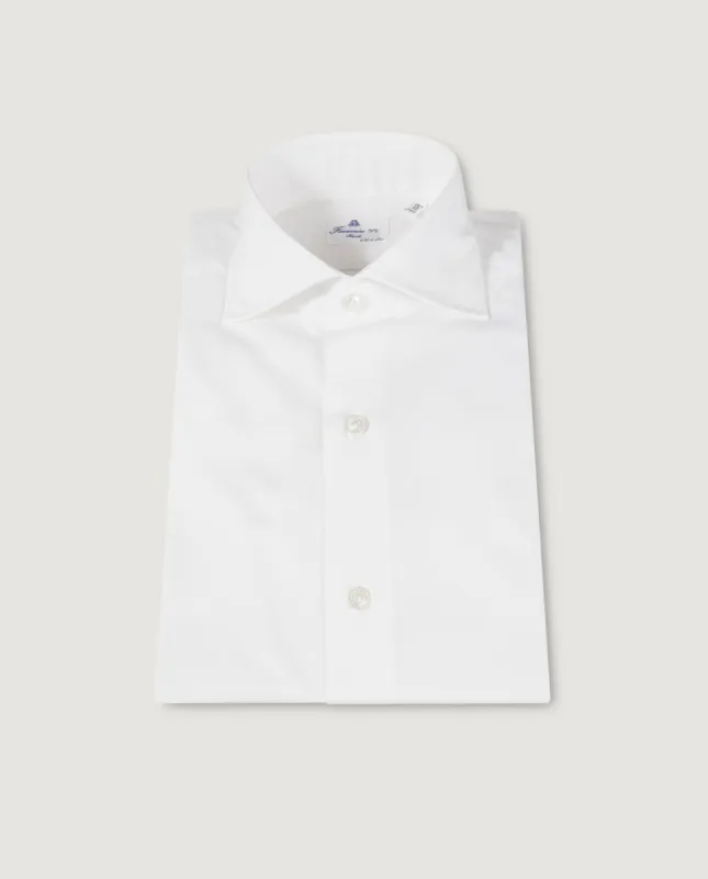 Twill shirt made by Finamore