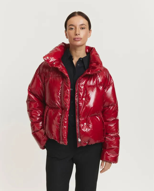 Gewatteerde donsjas - Rood sold by Pauw Amsterdam