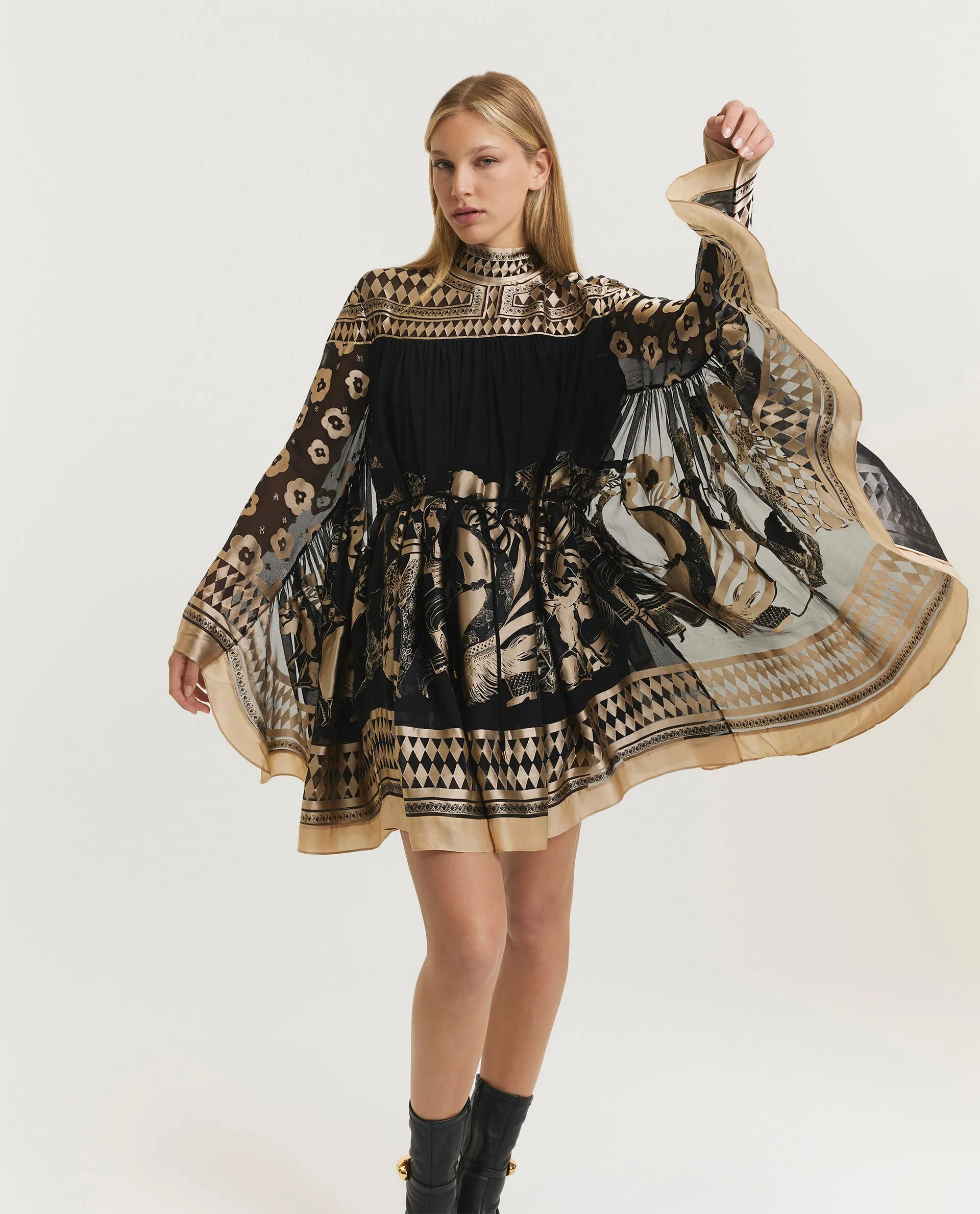 Zijden jurk sold by Pauw Amsterdam product image thumbnail 4