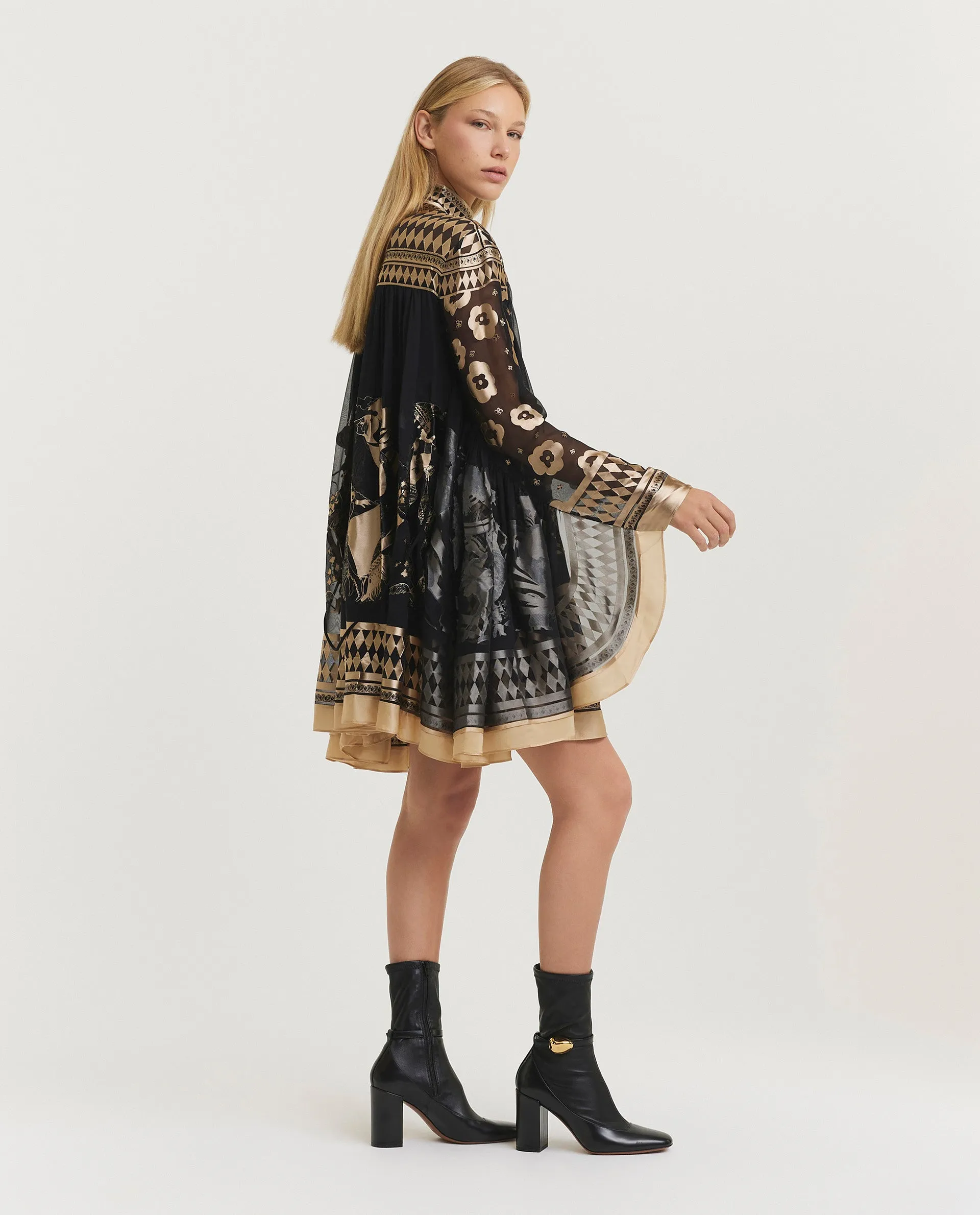 Zijden jurk sold by Pauw Amsterdam product image thumbnail 2