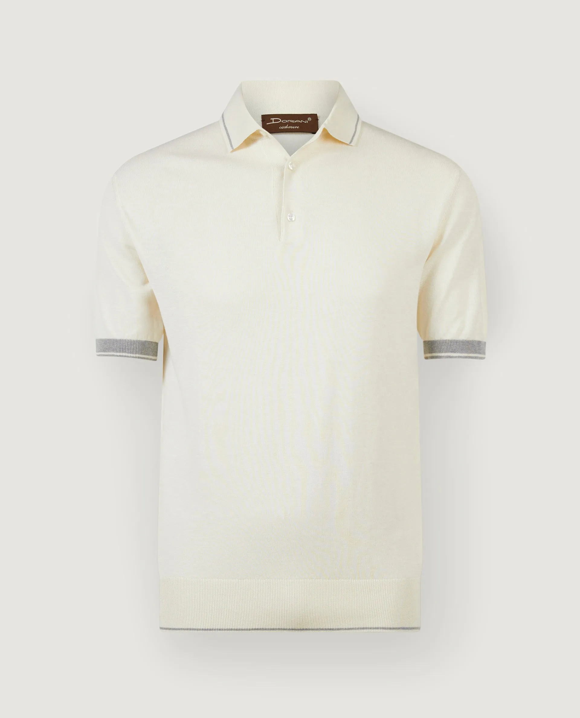 Gebreid Polo-Shirt - Ecru sold by Pauw Amsterdam product image thumbnail 5