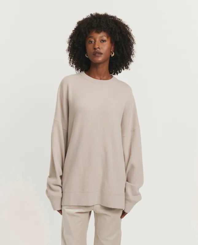 Cashmere trui - Ecru sold by Pauw Amsterdam
