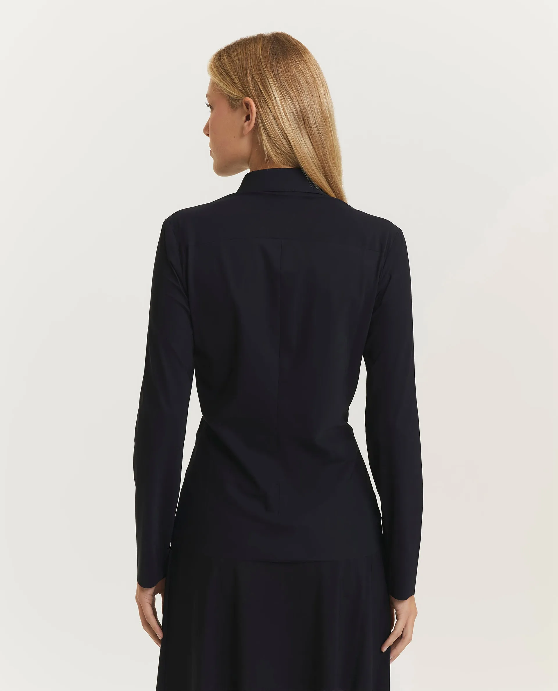 Getailleerde blouse - Zwart sold by Pauw Amsterdam product image thumbnail 3