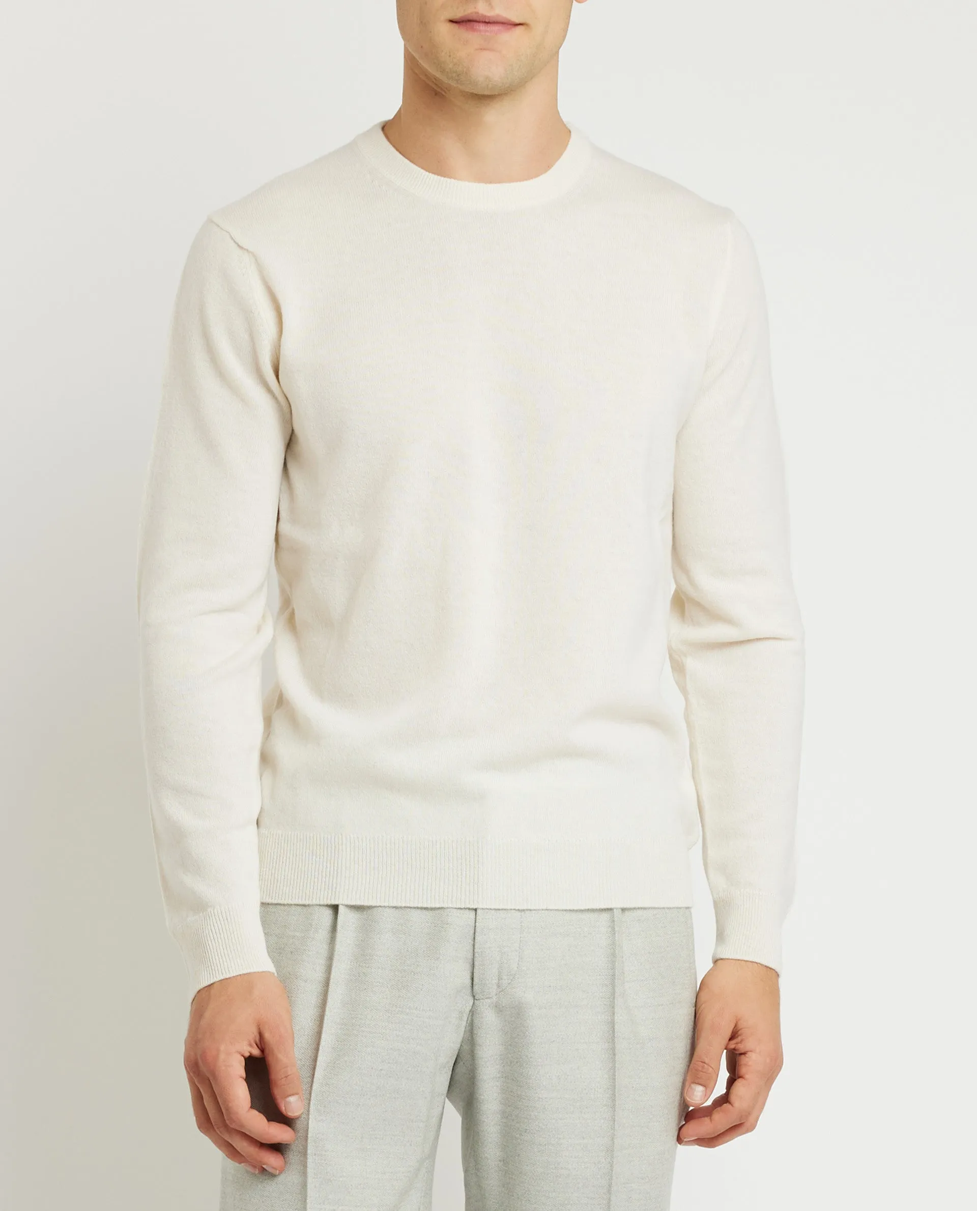 Wol Cashmere Trui - Wit sold by Pauw Amsterdam product image thumbnail 2