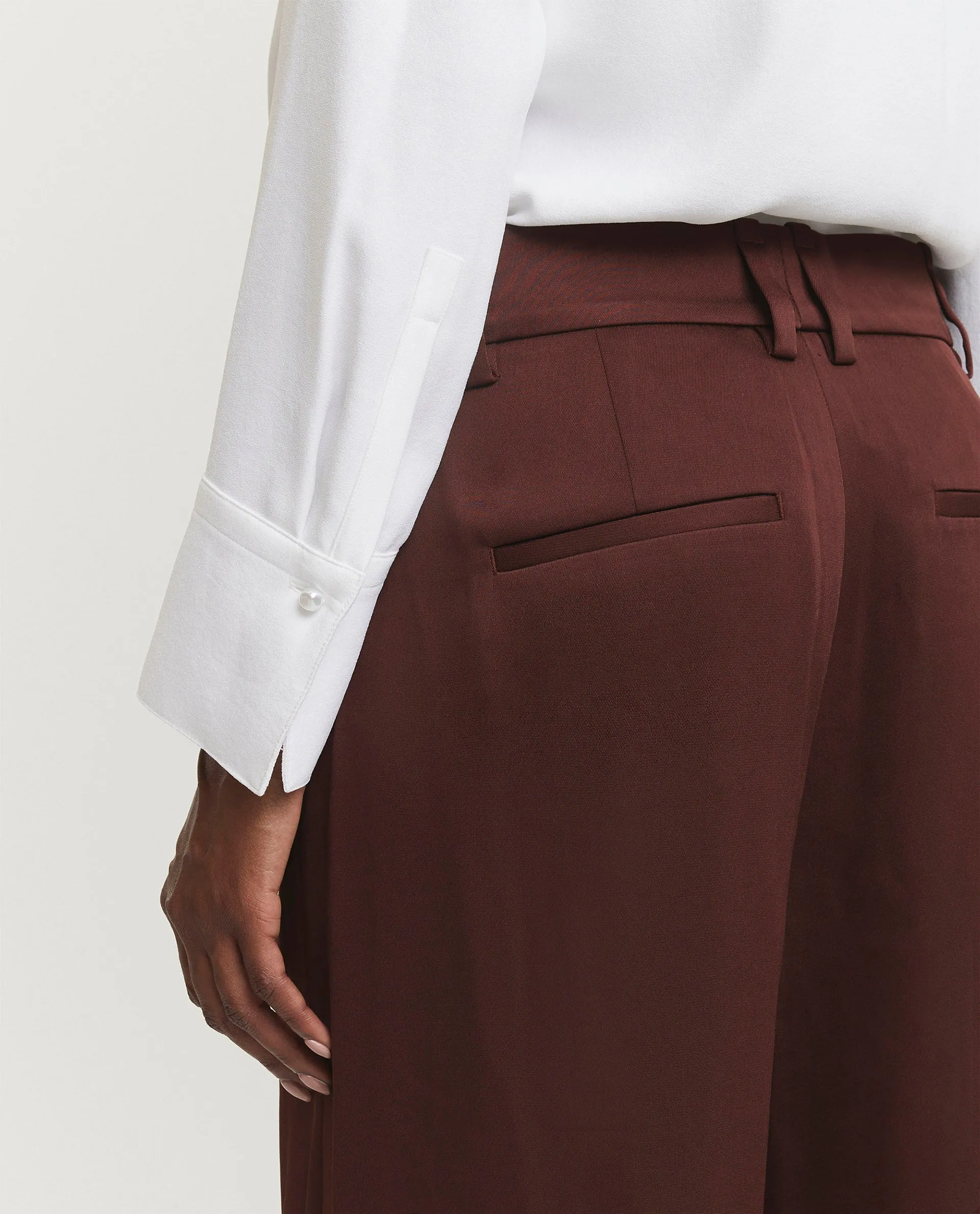 Satijnen broek - Bruin sold by Pauw Amsterdam product image thumbnail 5