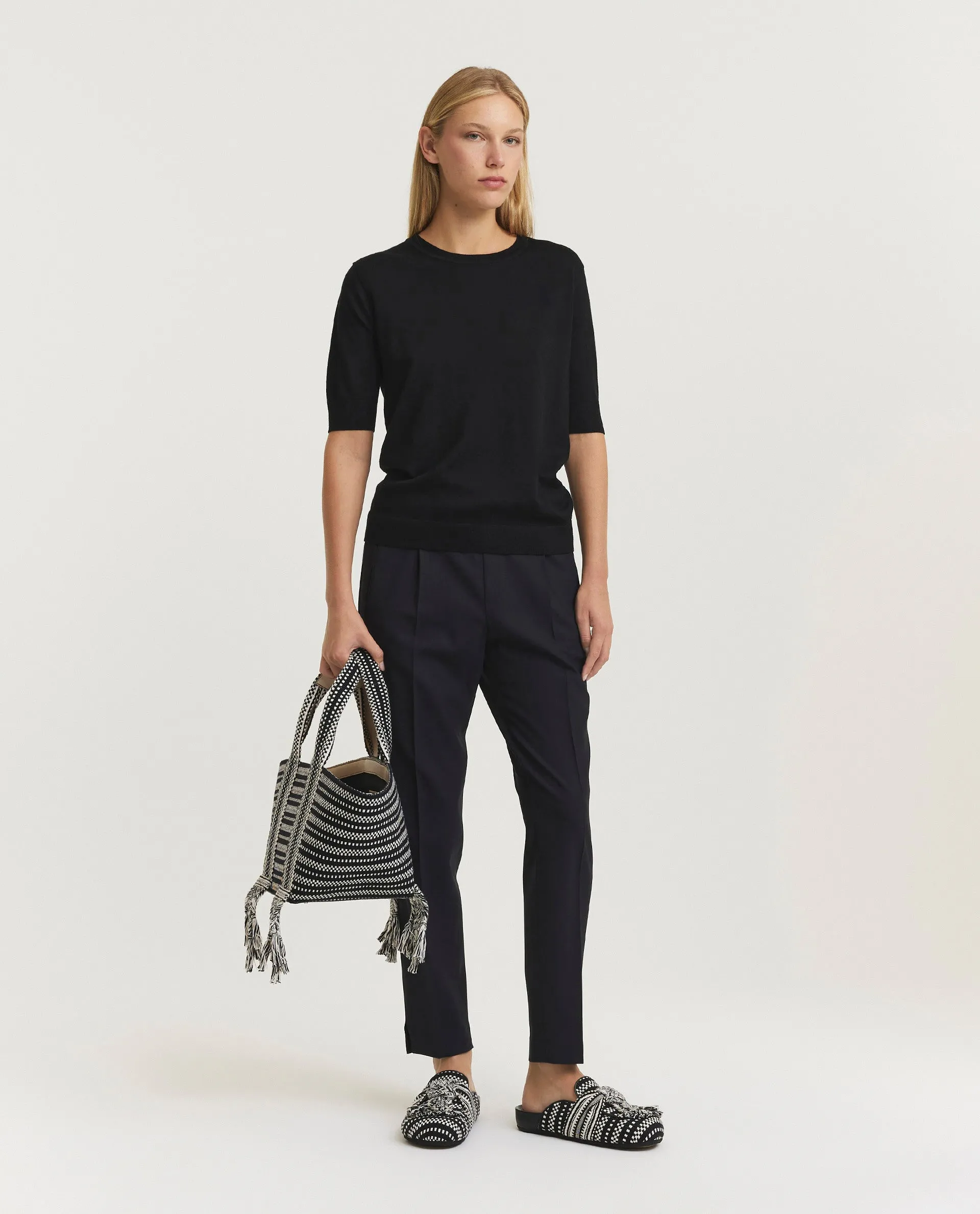 Wijde broek in wolmix sold by Pauw Amsterdam product image thumbnail 4