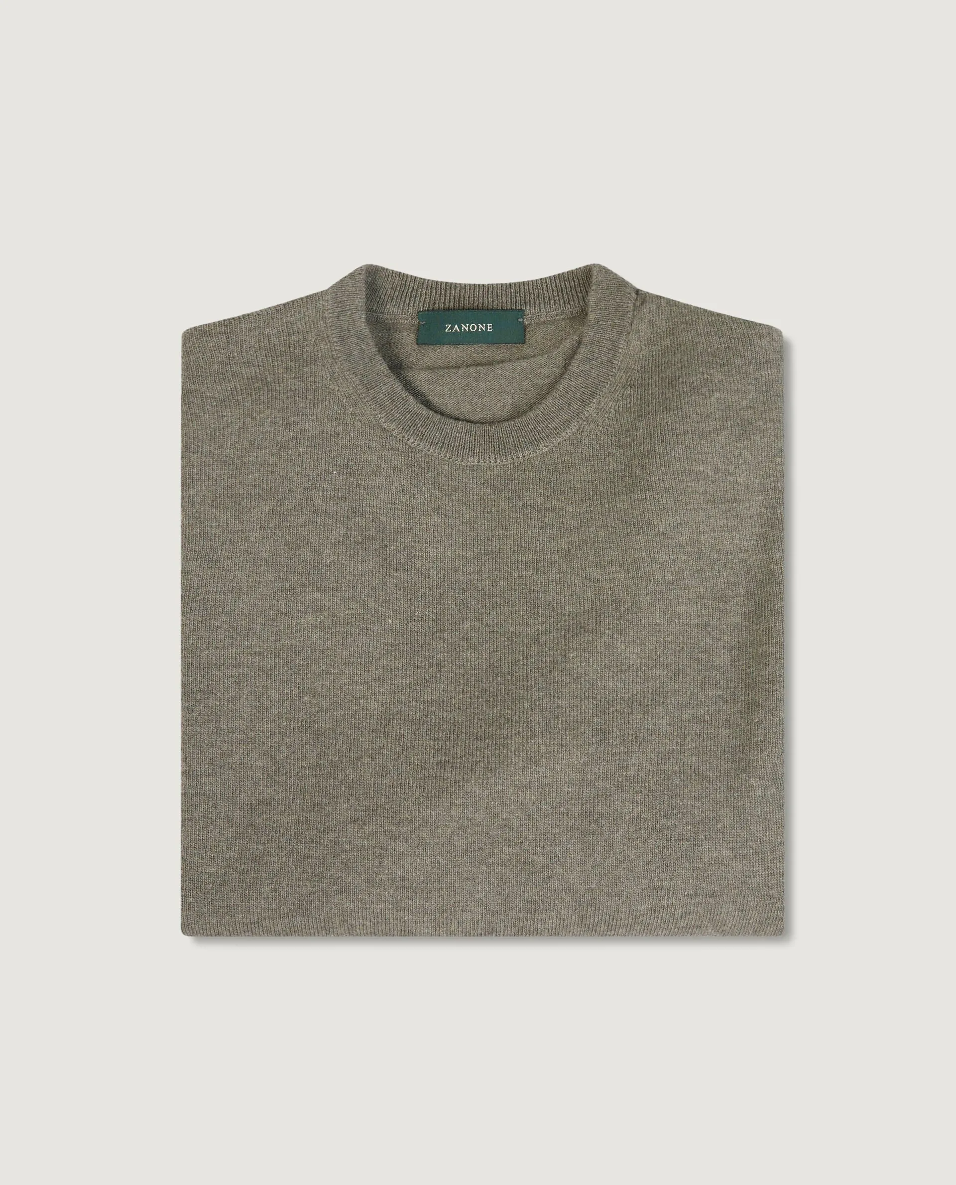 Wol Cashmere Trui - Groen sold by Pauw Amsterdam