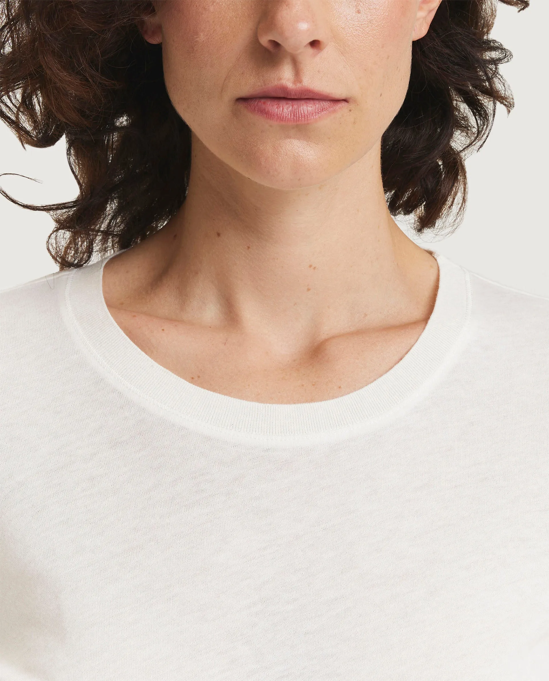 Katoenen top - Ecru sold by Pauw Amsterdam product image thumbnail 5