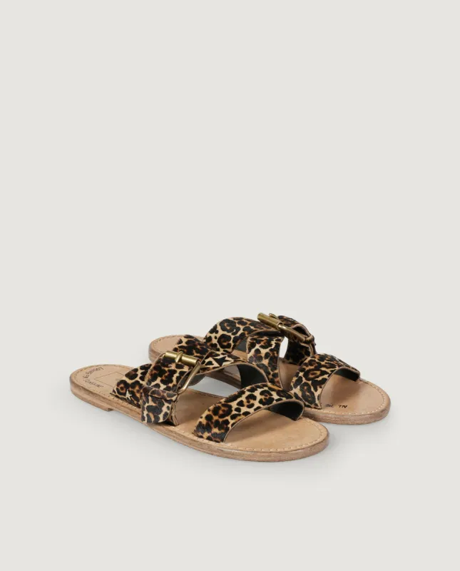 Leren sandalen made by Golden Goose