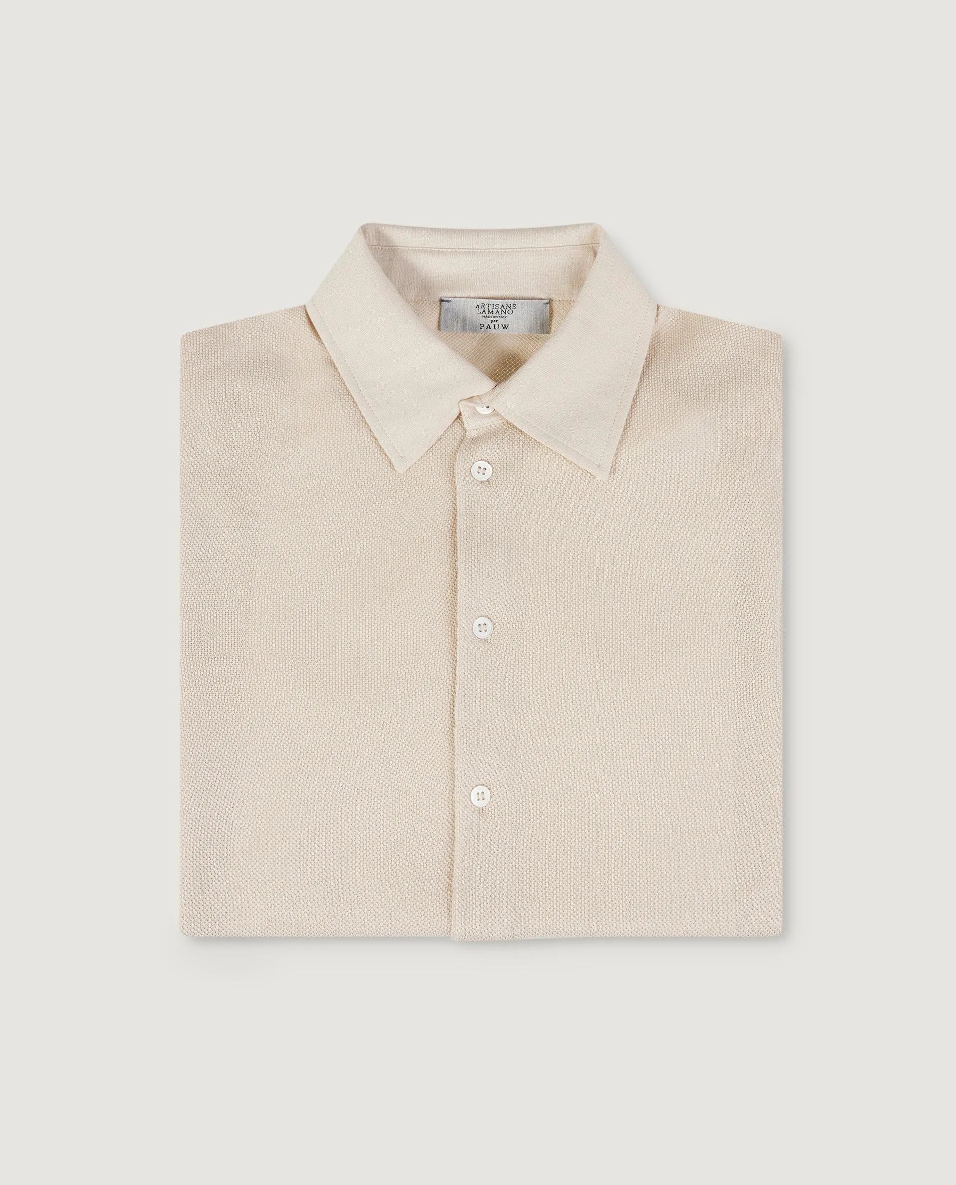 Knitted Korte Mouwen Shirt sold by Pauw Amsterdam