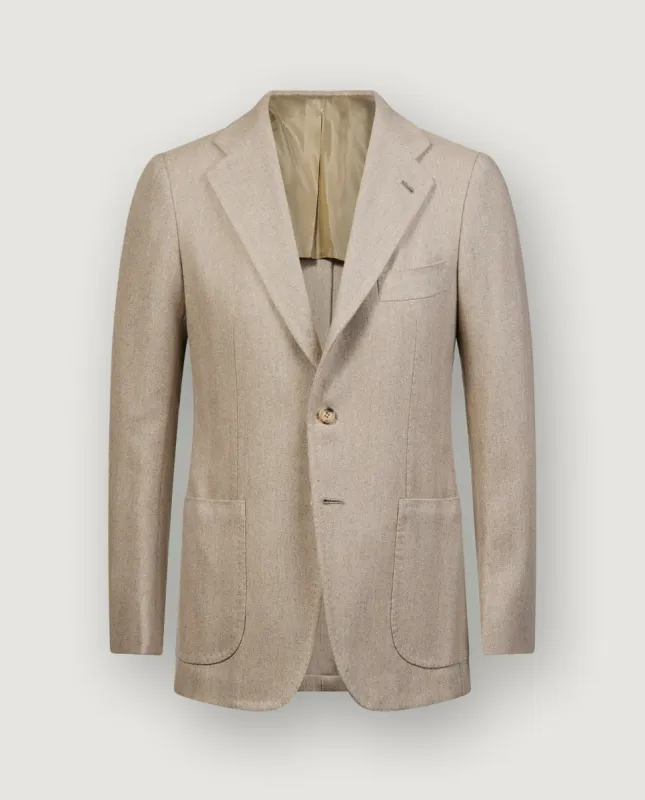 Twill Wol Jasje - Lichtbruin sold by Pauw Amsterdam