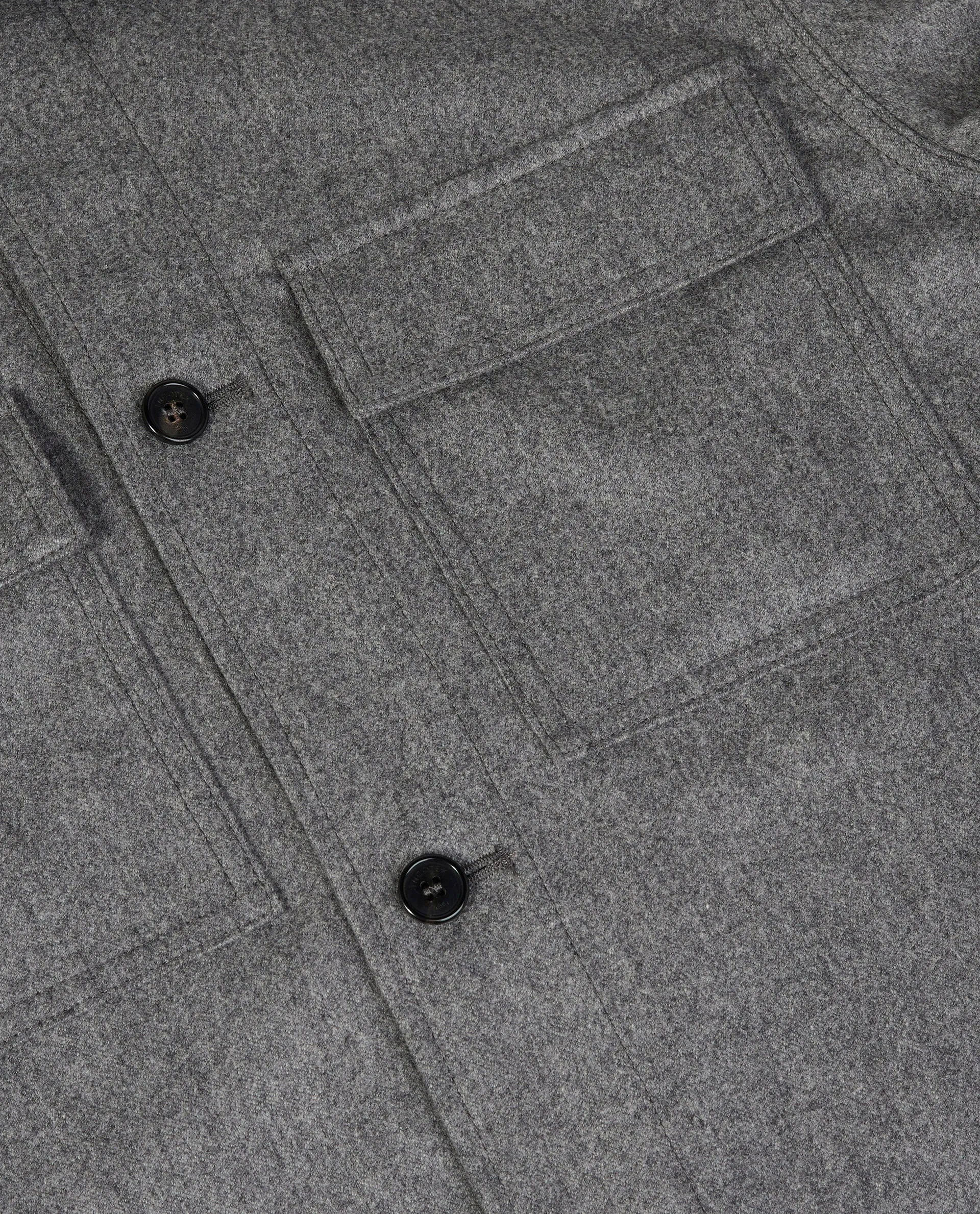 Flannel Overshirt - Grijs sold by Pauw Amsterdam product image thumbnail 2