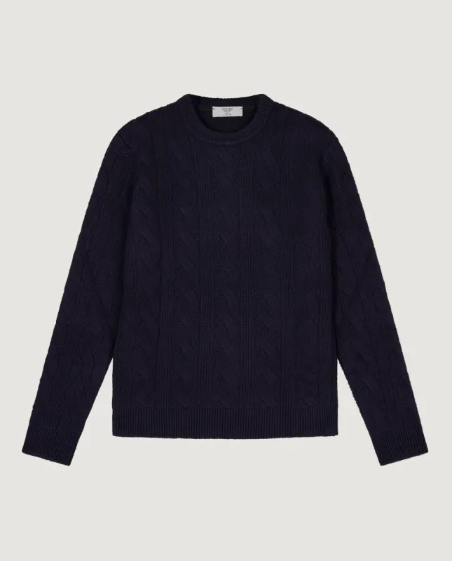 Cashmere Kabeltrui sold by Pauw Amsterdam