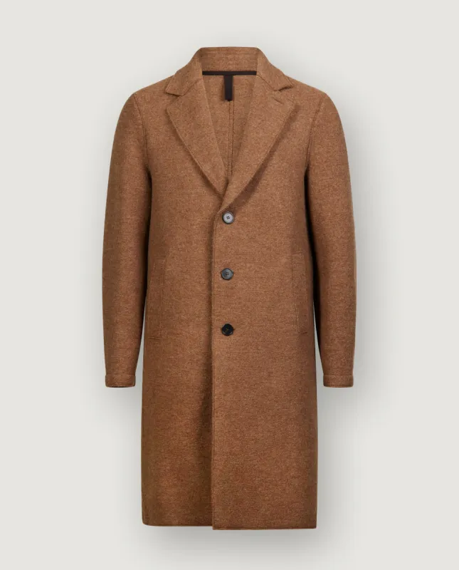 Wollen Overjas - Lichtbruin sold by Pauw Amsterdam