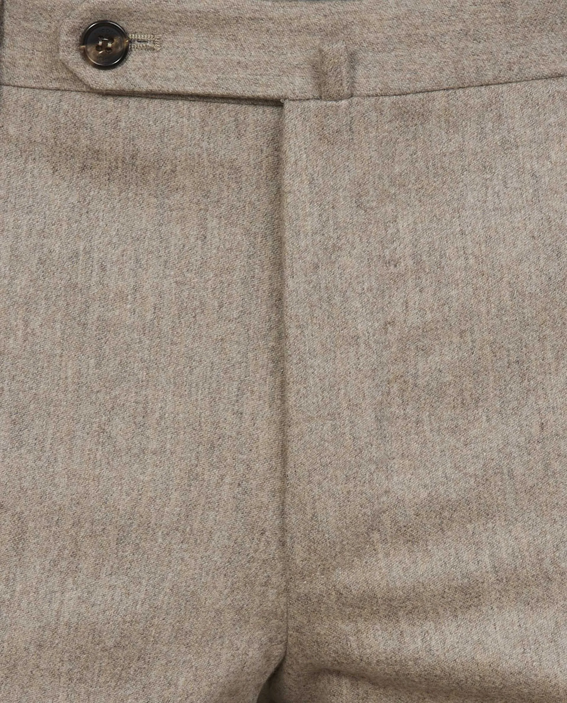 Wol Cashmere Broek - Lichtbruin sold by Pauw Amsterdam product image thumbnail 3