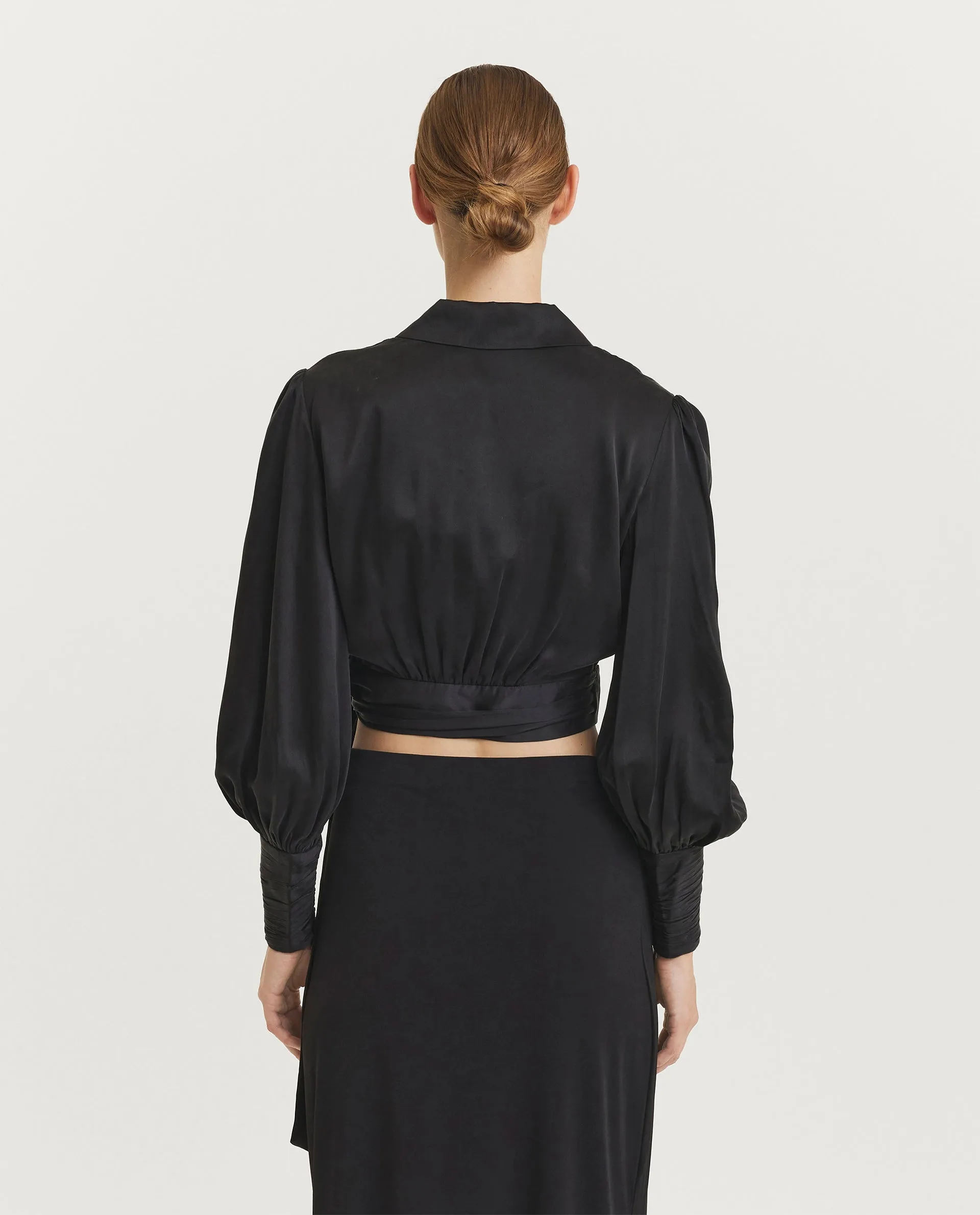 Zijden overslag blouse sold by Pauw Amsterdam product image thumbnail 3
