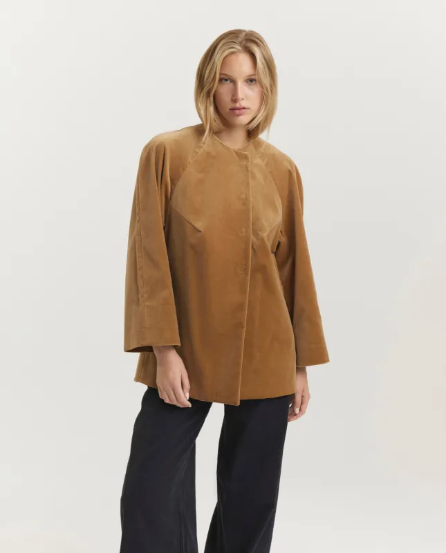 Fluwelen jasje - Beige sold by Pauw Amsterdam