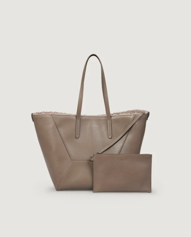 Leren shopper - Bruin sold by Pauw Amsterdam