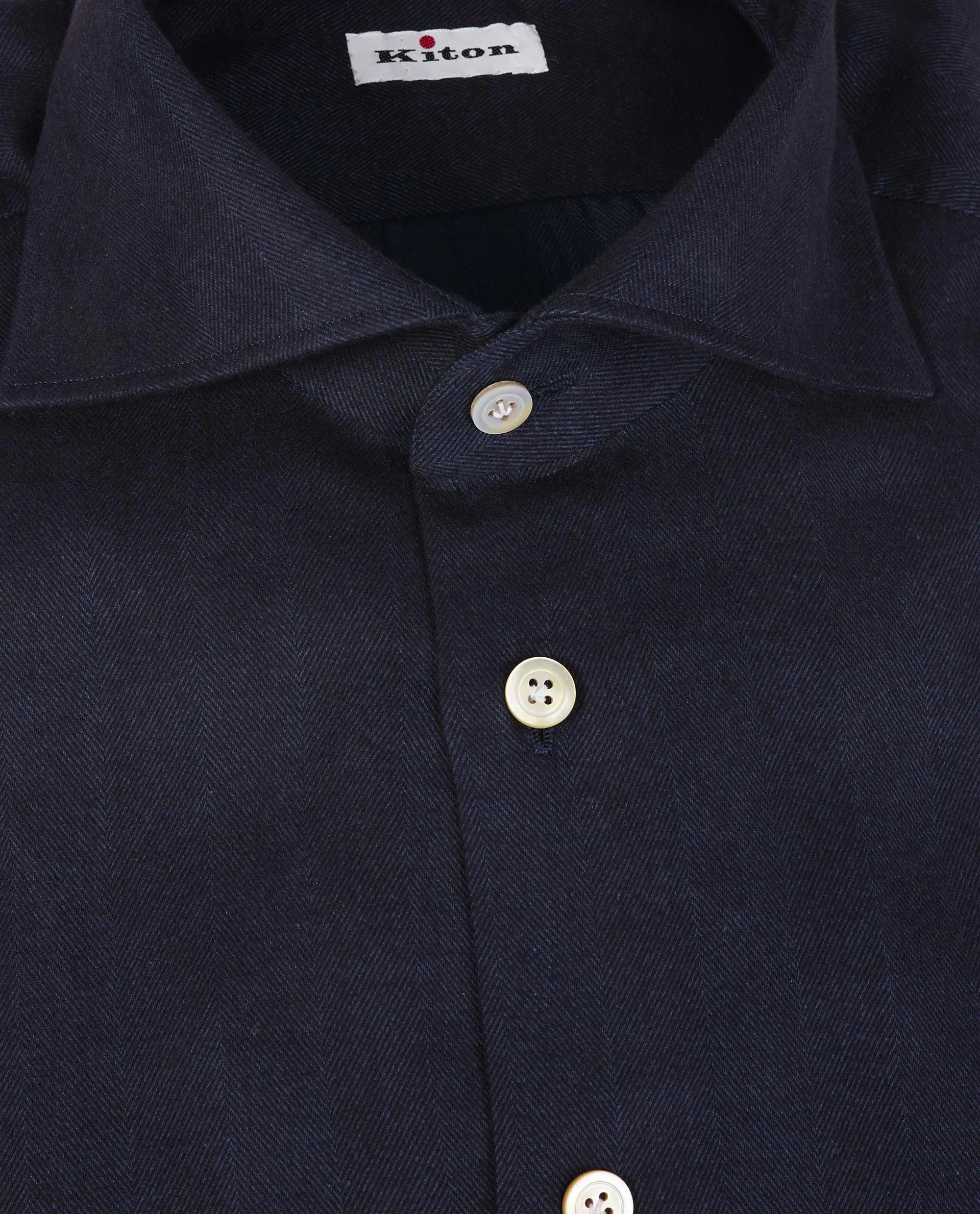 Flanel Visgraat Shirt sold by Pauw Amsterdam product image thumbnail 2