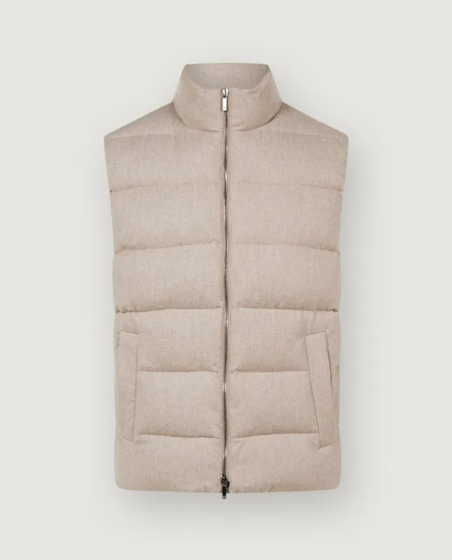Bodywarmer - Lichtbruin sold by Pauw Amsterdam