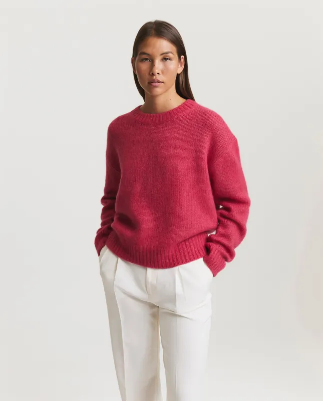 Cashmere-zijden trui - Paars sold by Pauw Amsterdam