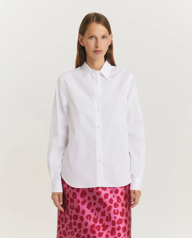 Katoenen blouse  - Wit sold by Pauw Amsterdam