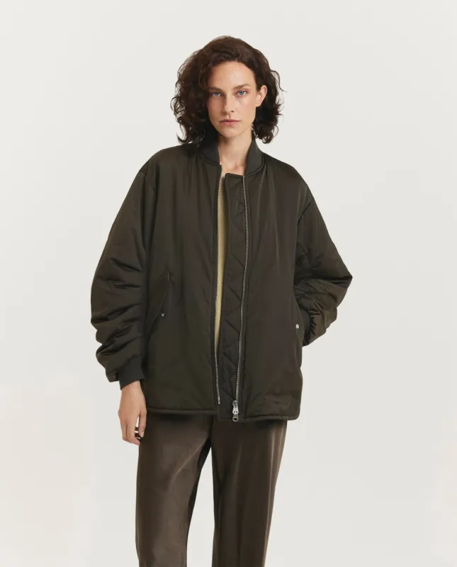 Gewatteerd Bomberjack - Groen sold by Pauw Amsterdam