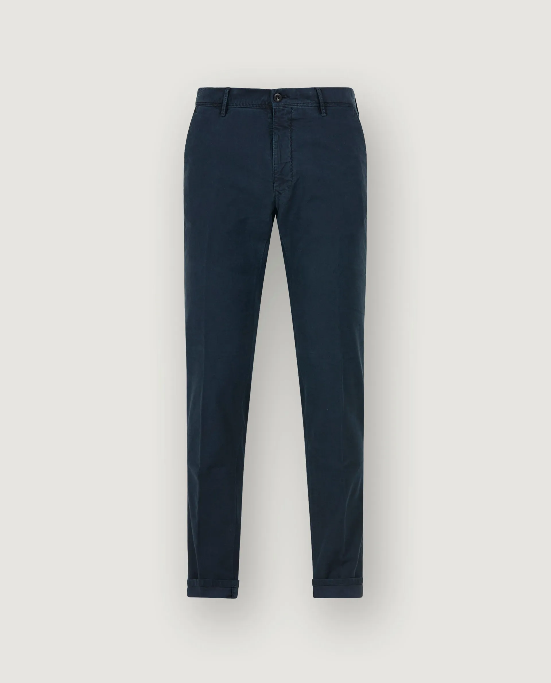 Katoenen chino - Blauw sold by Pauw Amsterdam