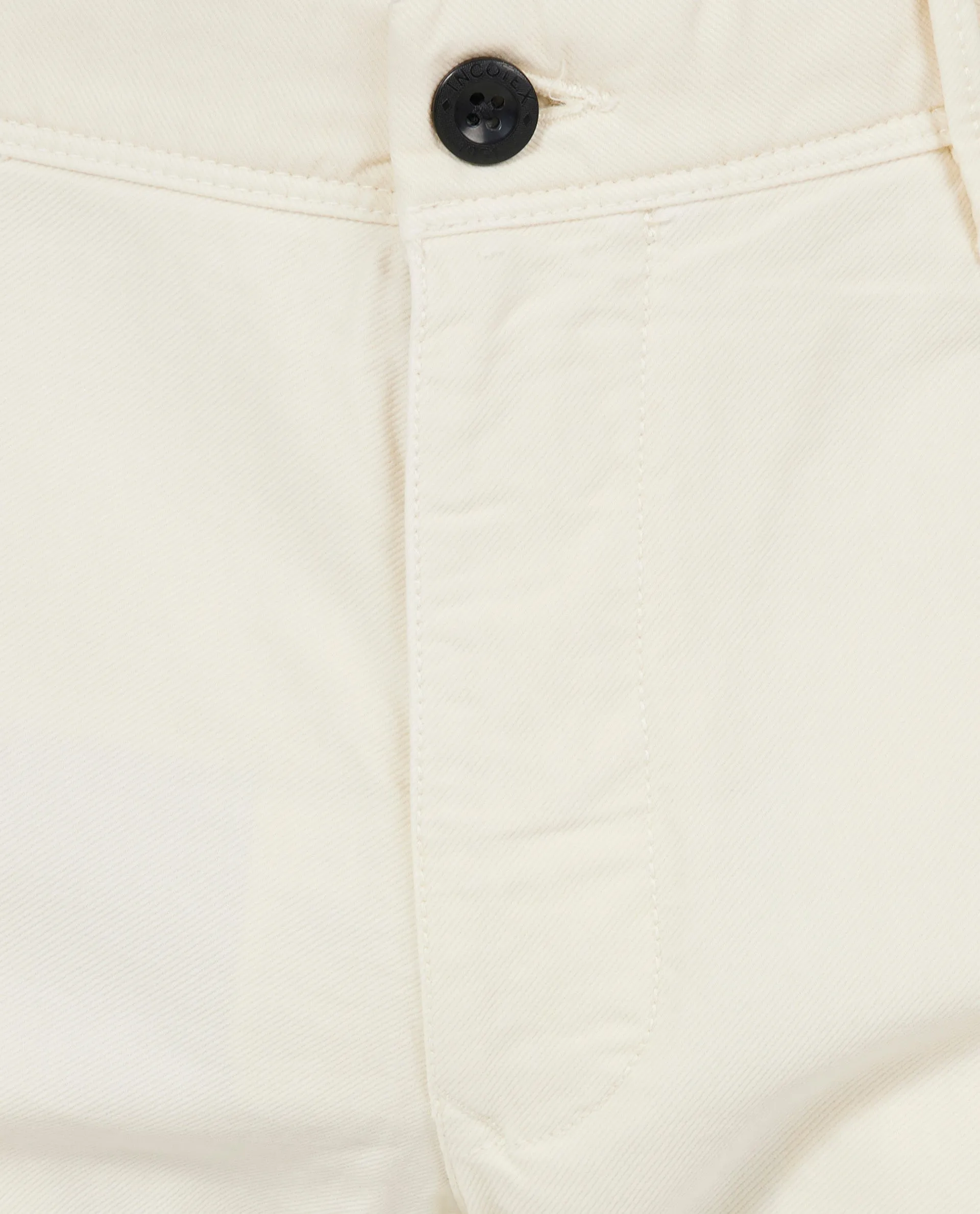 Katoenen chino - Wit sold by Pauw Amsterdam product image thumbnail 3
