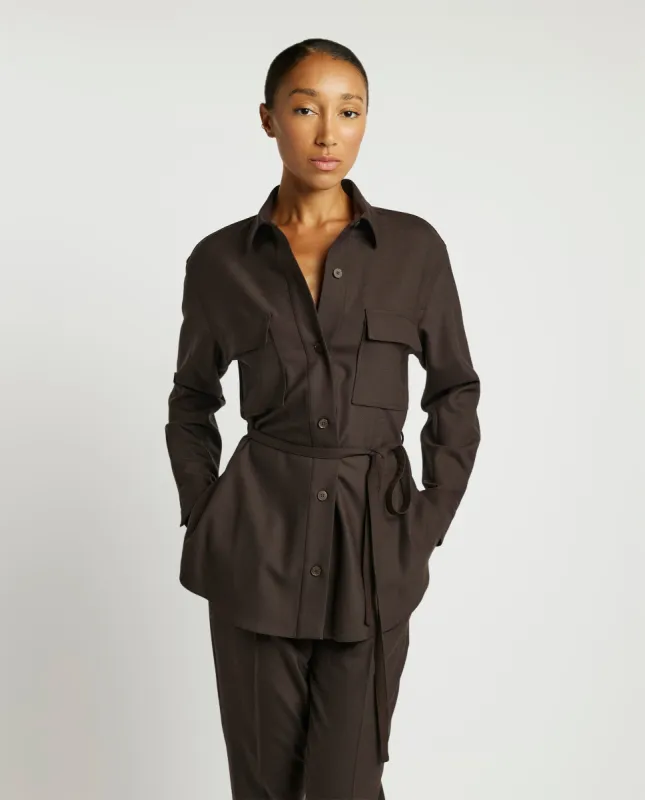 Soepele blouse met print sold by Pauw Amsterdam