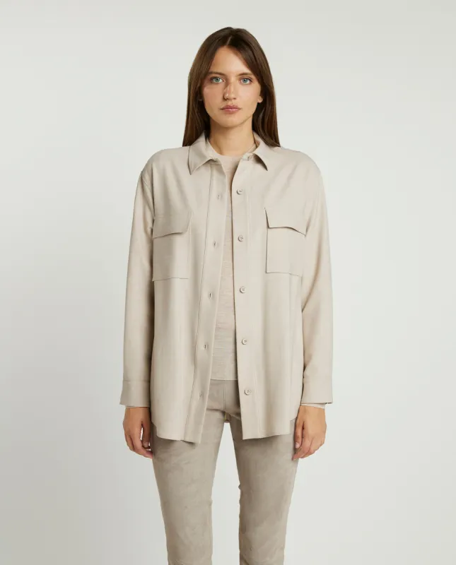 Soepele blouse met print sold by Pauw Amsterdam