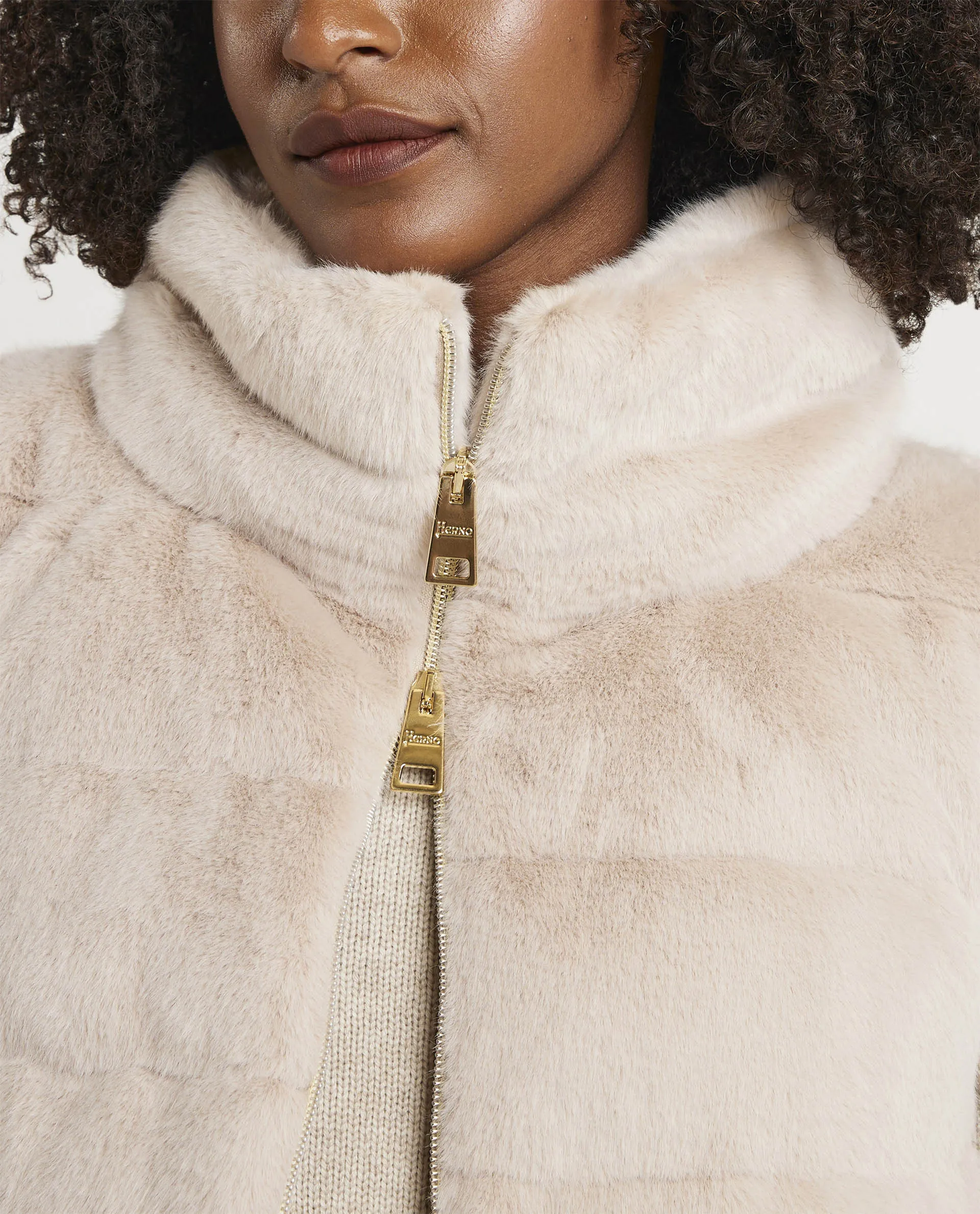 Faux fur bodywarmer sold by Pauw Amsterdam product image thumbnail 2