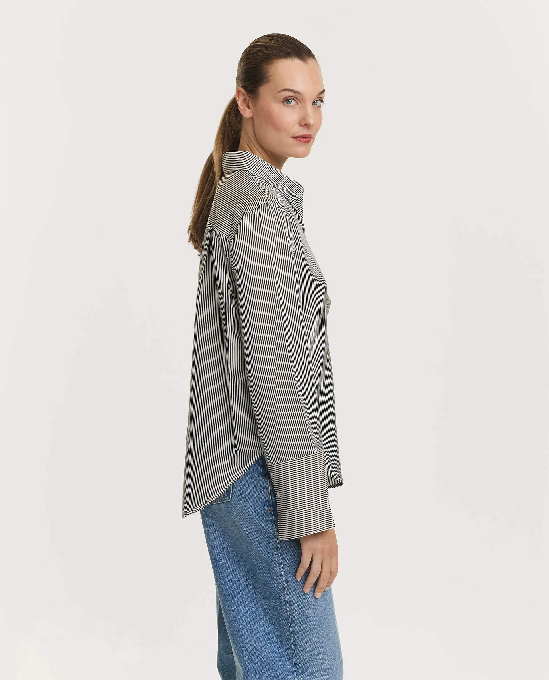 Katoen-zijden blouse sold by Pauw Amsterdam product image thumbnail 4