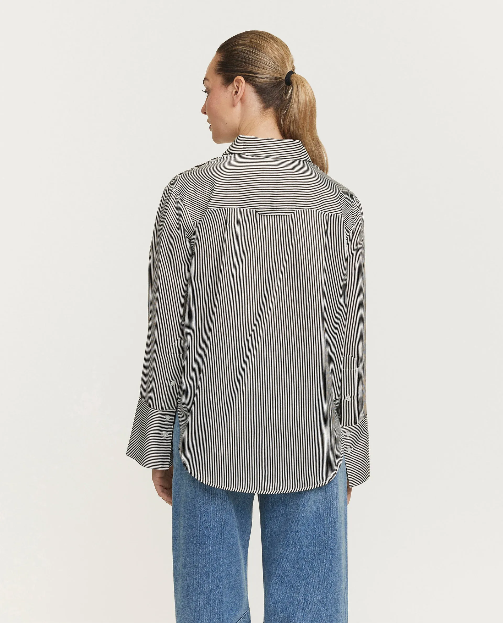 Katoen-zijden blouse sold by Pauw Amsterdam product image thumbnail 5