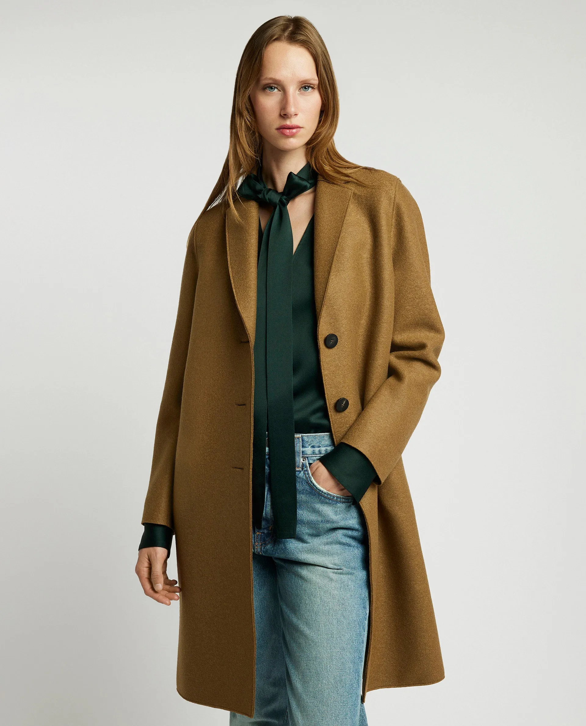 Overjas in geperst wol sold by Pauw Amsterdam product image thumbnail 5