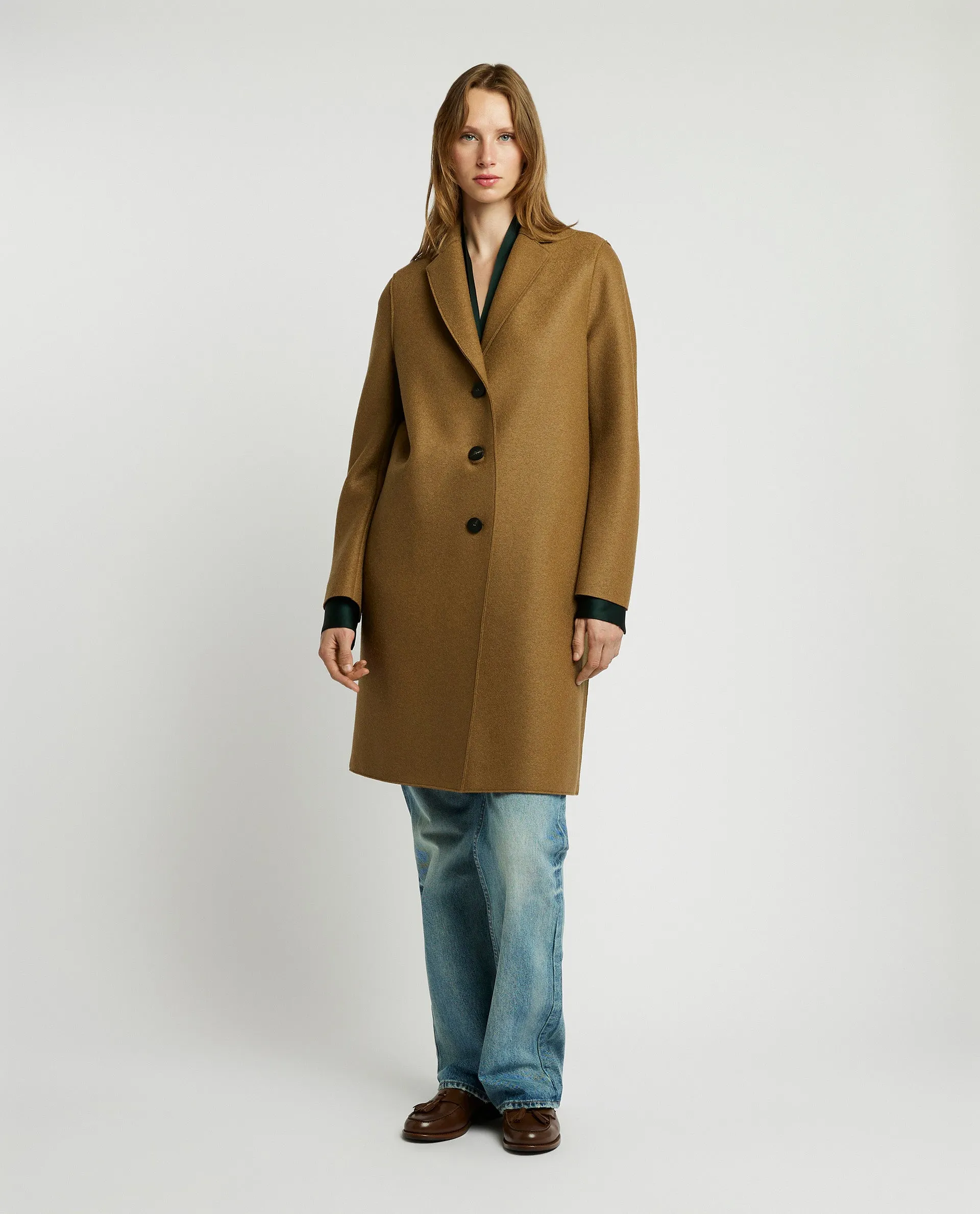 Overjas in geperst wol sold by Pauw Amsterdam product image thumbnail 4