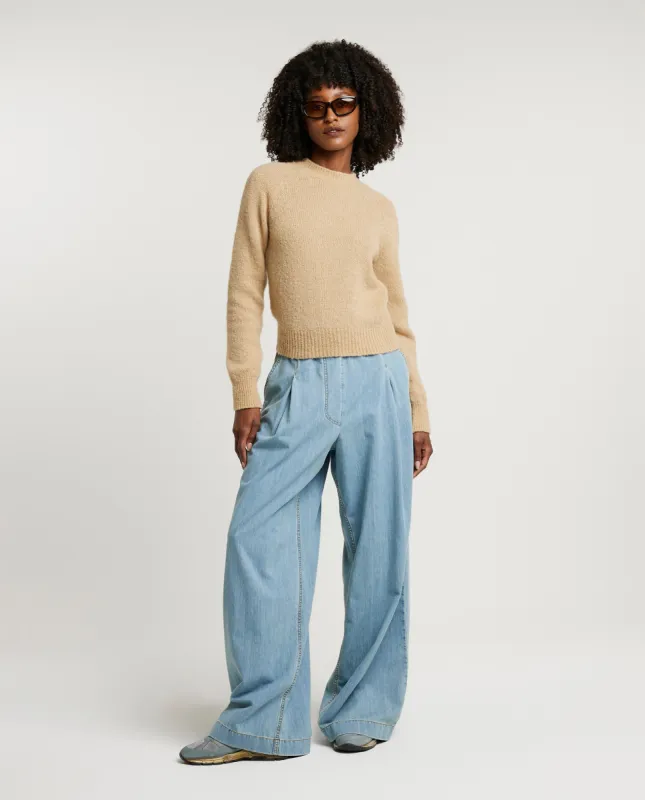 Wijde jeans - Lichtblauw sold by Pauw Amsterdam