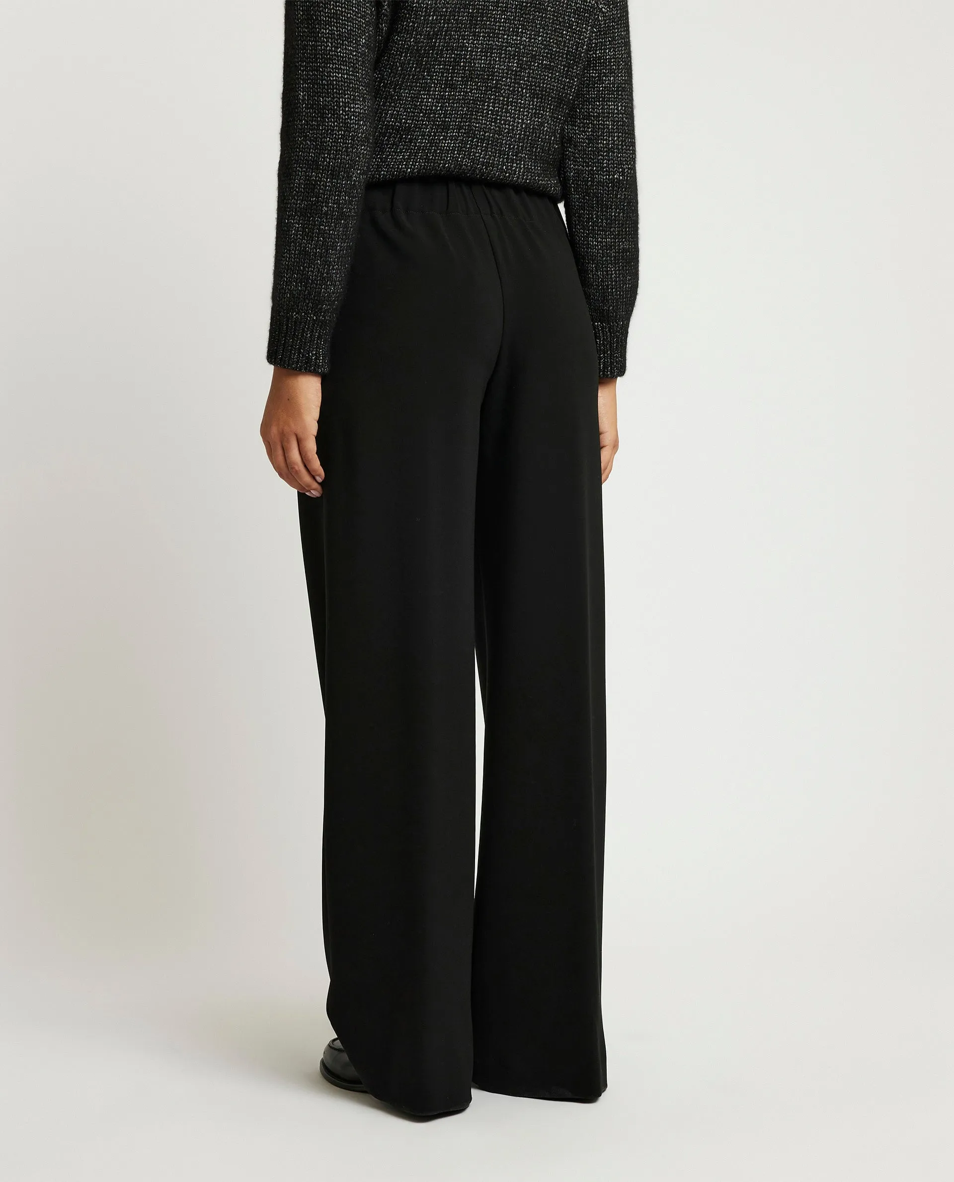 Wijde Broek - Zwart sold by Pauw Amsterdam product image thumbnail 5