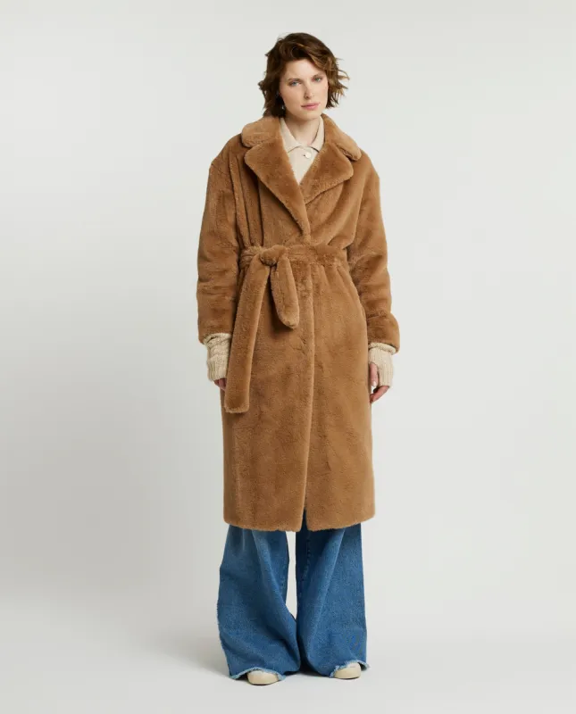 Faux fur jas sold by Pauw Amsterdam