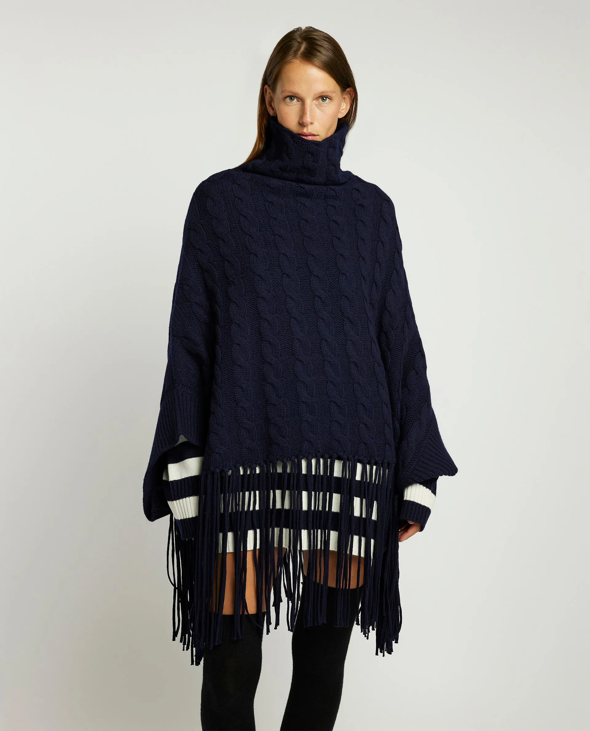 Gebreide poncho sold by Pauw Amsterdam product image thumbnail 2