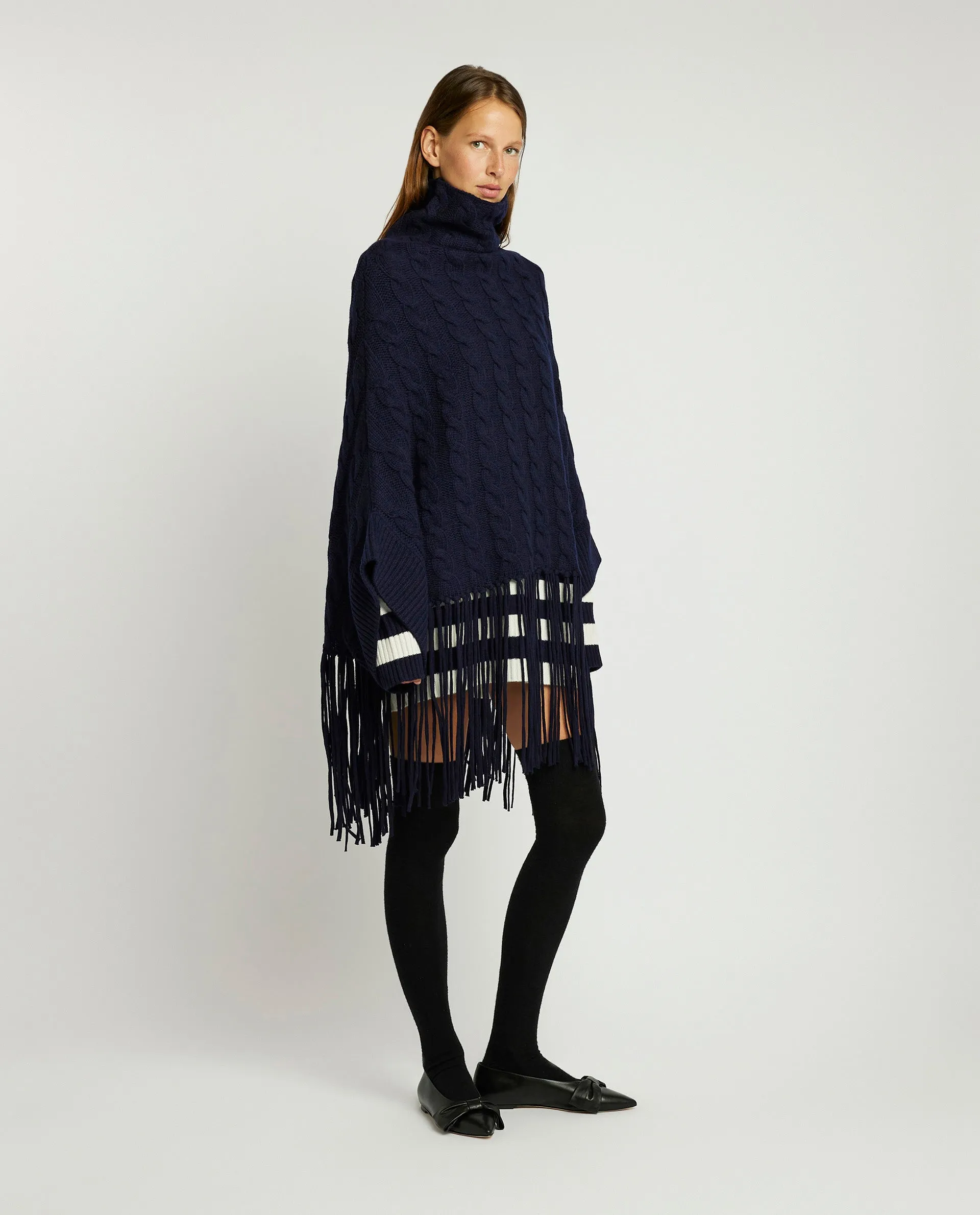 Gebreide poncho sold by Pauw Amsterdam product image thumbnail 3