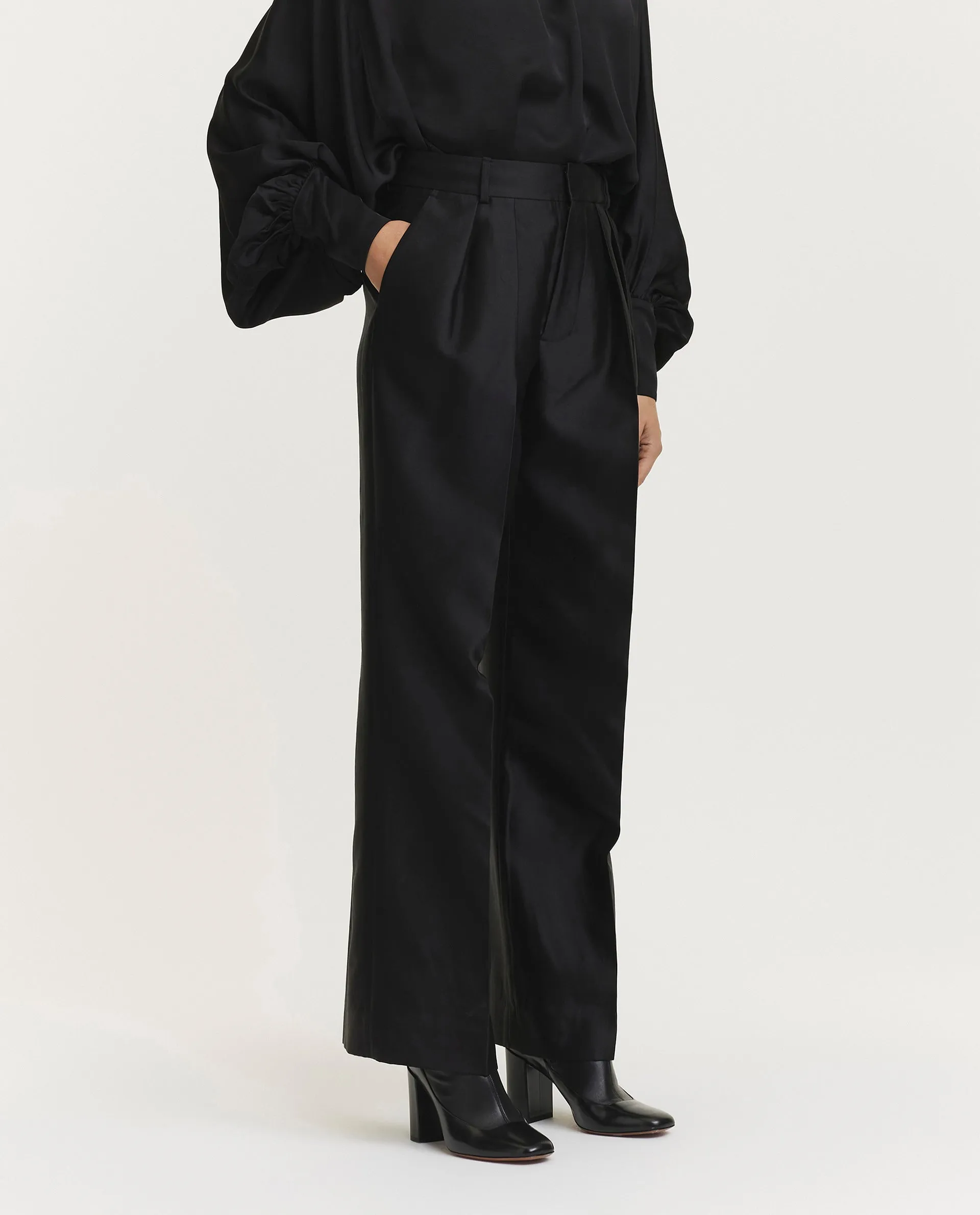 Wol-zijden broek sold by Pauw Amsterdam product image thumbnail 2