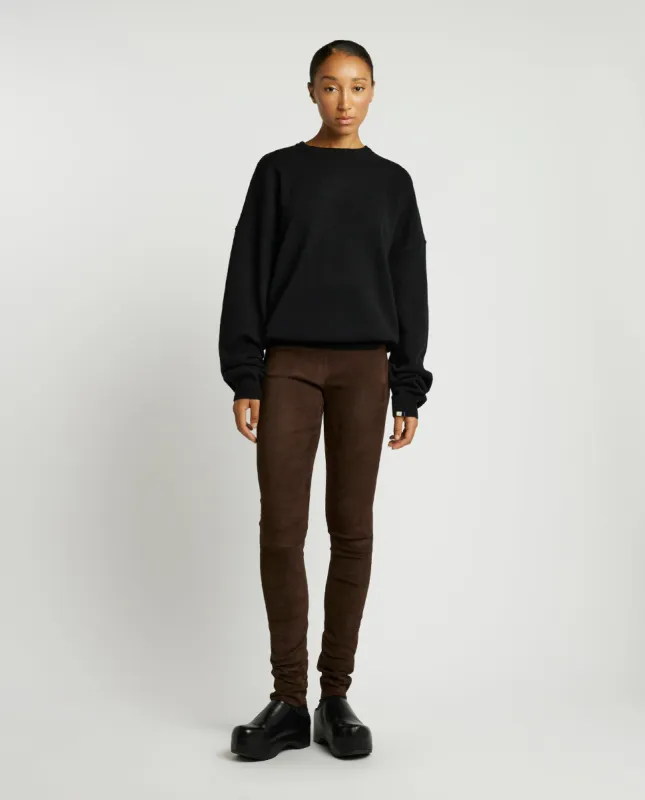 Suéde legging - Bruin sold by Pauw Amsterdam