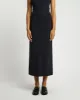 Midi rok - Donkerblauw sold by Pauw Amsterdam