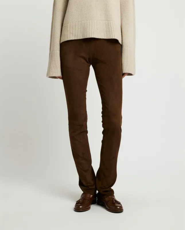 Suède broek - Bruin sold by Pauw Amsterdam